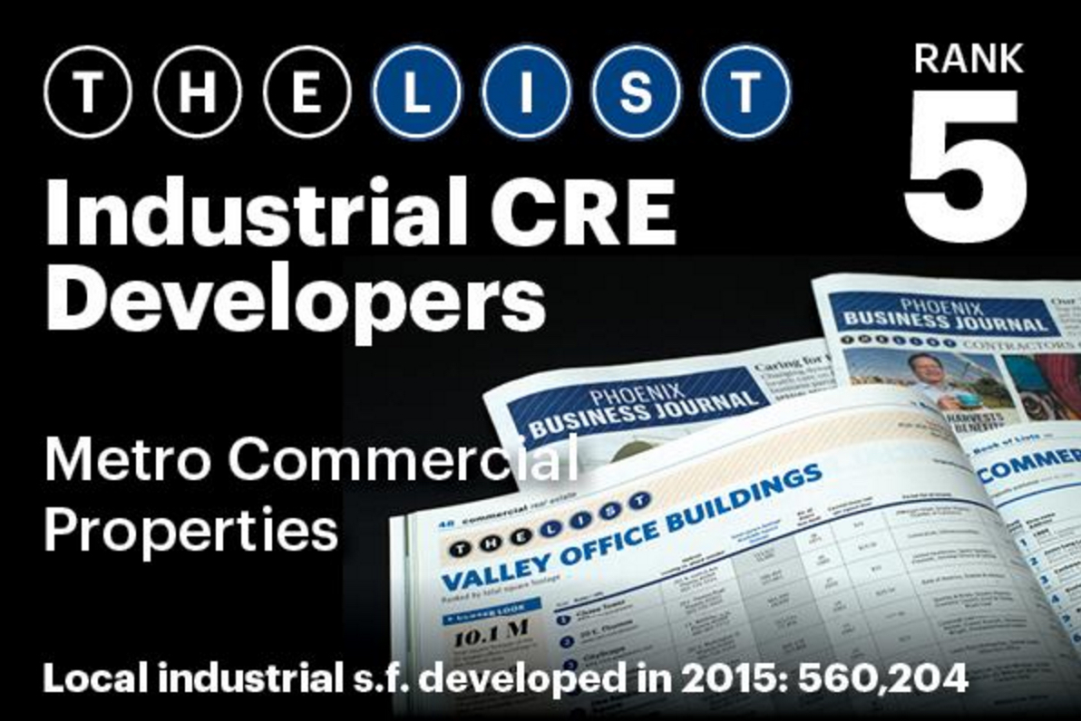 Top Industrial CRE Developers - Metro Commercial Properties